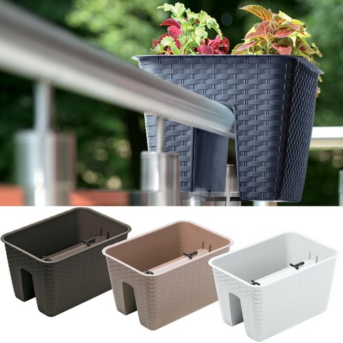 Plastic rattan garden flower - plastic,