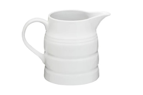 Churn jug white - churn, milk