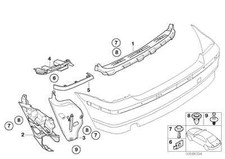Genuine BMW E46 Compact Rear