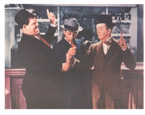Laurel hardy 11x14 - &, color