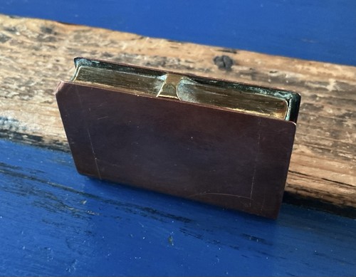 Brass copper antique trench - &,