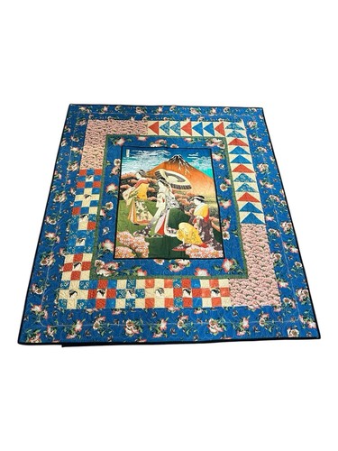 Geisha quilted blanket - quilted,