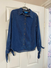 M.i.h Jeans Blue Denim Shirt