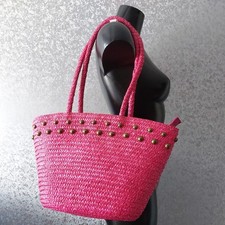 Pink Woven Studs Summer