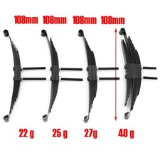 For Tamiya Compatible Steel Leaf Springs for 1/14 For RC Truck Trailers