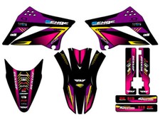 2010-2025 KLX 110 SURGE Purple Senge Graphics Kit Compatible with Kawasaki
