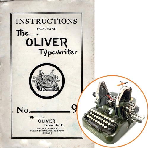 Oliver typewriter - oliver,