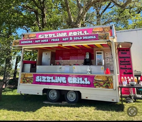 Burger van catering unit - burger,