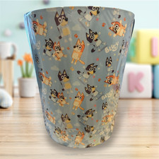 Handmade Fabric Waste Basket