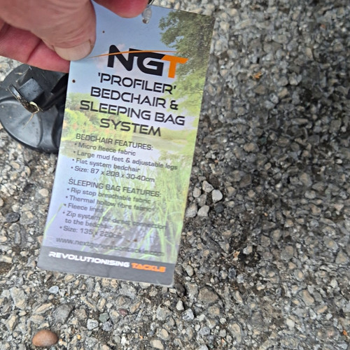Ngt profiler carp bedchair - profiler,