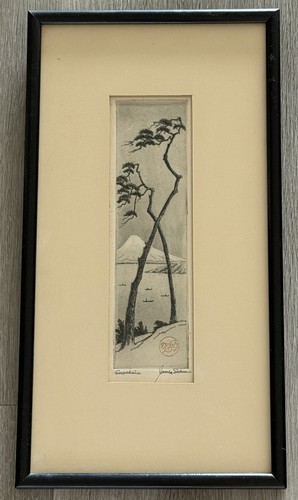 James swann signed - james, drypoint