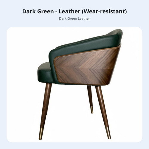Upholstered rear supportrest
