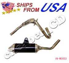 Exhaust Pipe Muffler BBR Honda