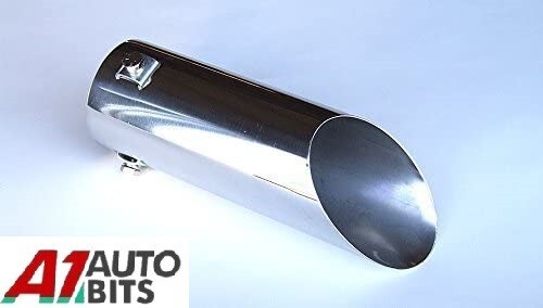 175mm chrome car straight - chrome,