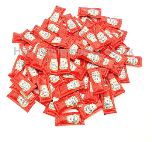 Heinz tomato ketchup sachets - heinz,