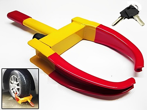 Heavy duty wheel clamp - heavy,