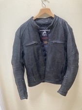 Furygan Leather Motorcycle Jacket L - D3O Armour - CE Approved - 38 Inch Chest