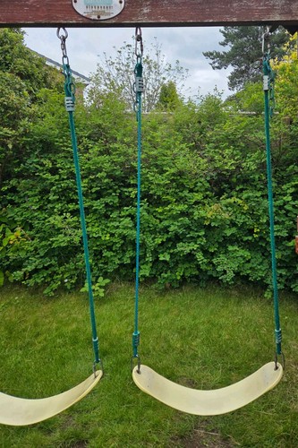Garden swing set - garden, seats