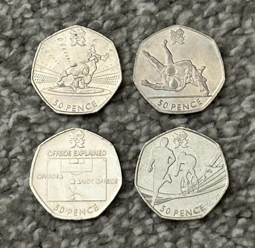 2011 london olympics 50p fifty - 2011,