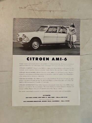 Vintage 1960 citroen - 1960,