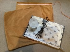 Cushion Covers Home Decor Assortment Tea Light Holder Ridged Glass dish Job Lot