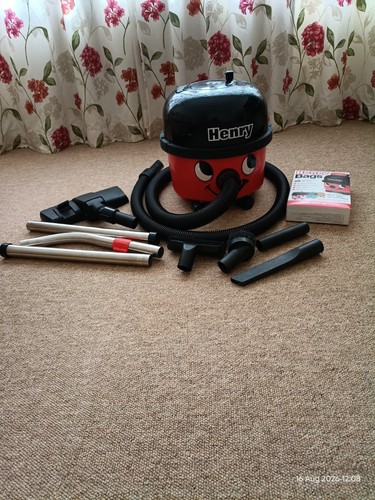 Henry numatic hoover with - numatic, free