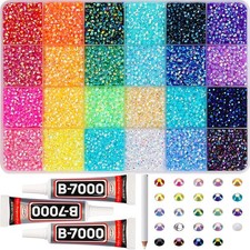 33000Pcs 3mm Rainbow Jelly