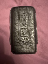 Black Leather Cigar Case