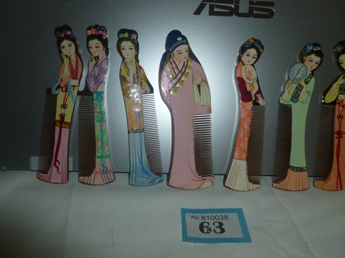Vintage chinese lady wooden - vintage,