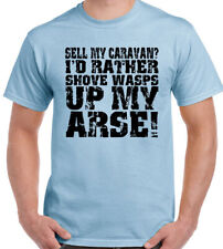 Sell My Caravan? Mens Funny Caravanning T-Shirt Camping Awning 2 3 4 5 6 Birth 