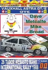 DECAL VAUXHALL ASTRA GTE