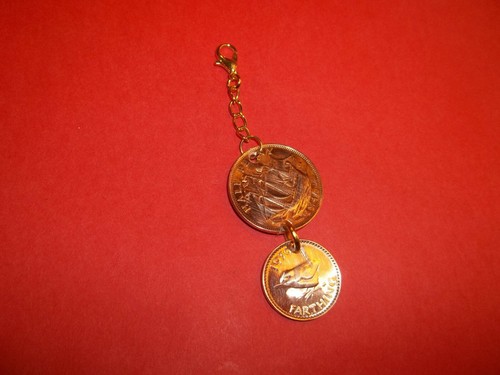 Half penny farthing - penny, coins