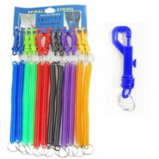 Retractable Spiral Clip On