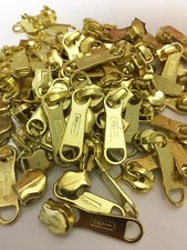 GOLD OPTI ZIP PULLERS SLIDER