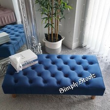 Large Chesterfield Footstool