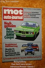 Mot 25/75 Bmw Coupe Vw Golf