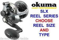 OKUMA SLX LEVER DRAG MULTIPLIER REEL FOR SEA BOAT ROD FISHING HIGH SPEED POPPING