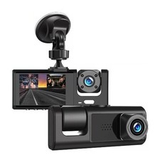 3 Lens Car Dash Cam Kit Front
