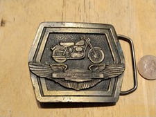 Motorbike Buckle Biker Belt