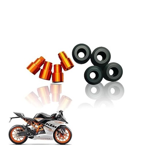 Front wheel fork sliders - front, crash