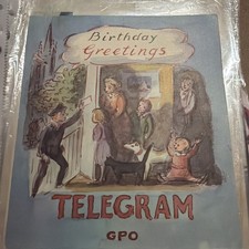 Birthday Telegram to Aunt May