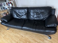 2 SEATER SOFA REAL LEATHER