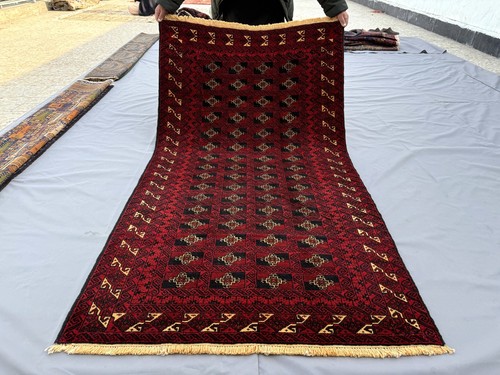 4x6 vintage afghan - afghan, baluchi