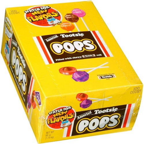 Tootsie pops assorted - pops,