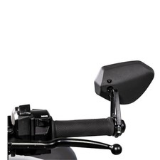 Left Bar End Mirror FAR 7915 Black For Yamaha 900 MT09 2014-2025