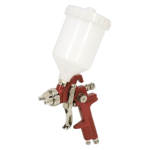 Sealey hvlp gravity feed spray - sealey,