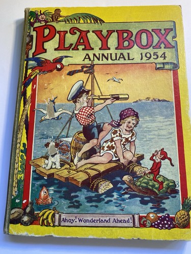 Playbox annual 1954 hardback - annual,