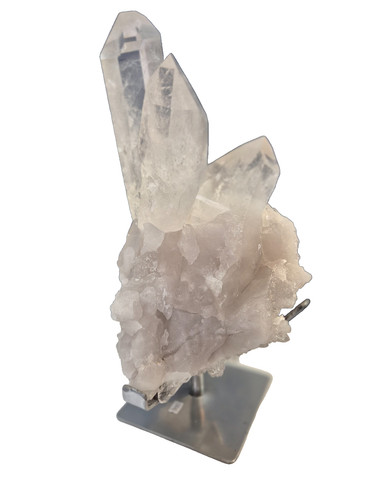 Lemurian quartz cluster stand - lemurian,