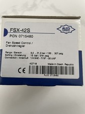 Alco FSX-42S fan speed control