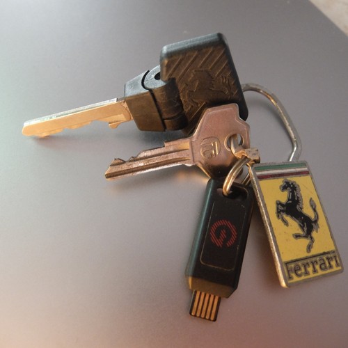 Ferrari f50 keys keychain - keychain, ae